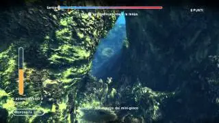 Pesca Sub il gioco grossa cernia in tana ITA