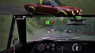 Assetto Corsa Rally Vallee de Munster Descente Part 2  124 Abarth Rally 16V  Foret de Munster