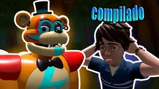 COMPILADO dos Melhores Vídeos de Five Nights At Freddy's do Canal #1