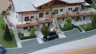 Villa quadrifamiliare in scala 1:50 SDV 0181