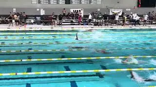 Kade 100 back prelims, long course states Aug 2024