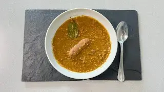 RECETA LENTEJAS ESTOFADAS TRADICIONALES!! FÁCIL, RÁPIDO Y SALUDABLE - COCUISINE 4K