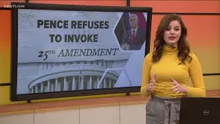 Vice President Mike Pence declines to invoke the 25th Amendment