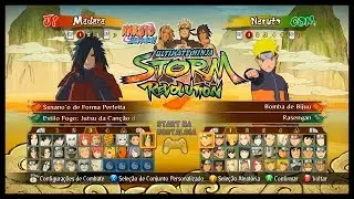 Naruto Shippuden Ultimate Ninja Storm Revolution - LISTA de TODOS OS PERSONAGENS / ALL CHARACTERS