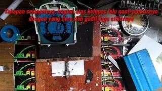 Tutorial memperbaiki speedo cs1 yg sunburn dan ganti warna