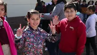 Reyes Elementary - Hug our Tree