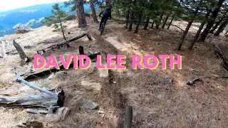 David Lee Roth - Lefthand Canyon -Mtn biking