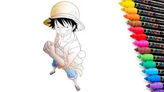 One Piece Coloring Pages | Luffy Coloring Books [NCS]