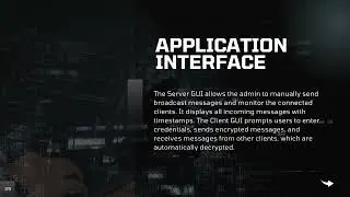 Java-Based Client-Server Chat Application with AES Encryption and User Authentication