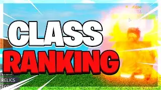 RANKING ALL CLASSES ON One Punch Man Destiny on ( ROBLOX )
