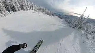 Whitefish, MT - North Bowl Face to Moe Mentum - January 10, 2026