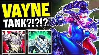 How to play VAYNE season 11 (Kinda..) | New OP TANK Build | Lol Montage
