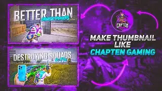 How to Make Thumbnail Like @captengamingyt || Make Capten gaming Thumbnail in Pscc || Capten gaming