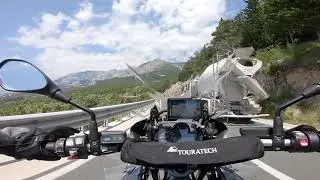 Kroatien Dalmatien Motorradtour 2018 BMW R1200GS