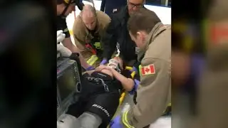 15-year-old suffers &lsquo;horrific&rsquo; hockey injury