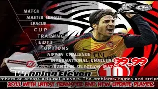 WINNING ELEVEN 10 PS2 - 99.99 WITH LATEST TRANSFER AND NEW UPDATE PLAYER 2011