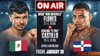 ProBox Fight Night Presents👉 Bryan Flores vs. Starling Castillo