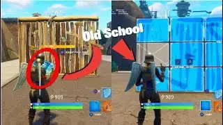 *BUILDING WITH OLD SCHOOL CONTROLS*Fortnite Battle Royale*