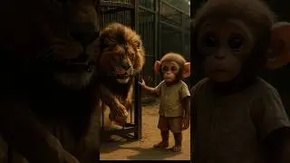 poor baby monkey rio emotional video #monkey
