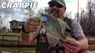 Crappie and Bass Kayak Fishing at White Oak Creek Campground