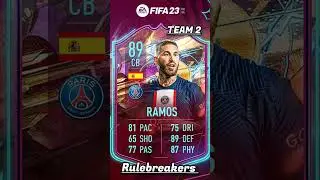 FIFA 23 SE VIENE SERGIO RAMOS, PAYET, SANCHEZ  RULEBREAKERS TEAM 2!! #shorts #fifa23