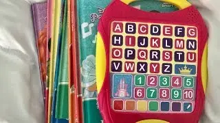 Learn Numbers & Colors for Kids Children with Disney Princess My First Smart Pad Library