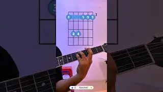G Minor Chord in 10 Seconds 🎸 #GMinor #GuitarLesson #beginnerguita