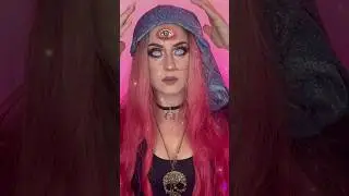 Halloween makeup giorno 14 🍁 #makeup #makeupideas #halloween #shorts