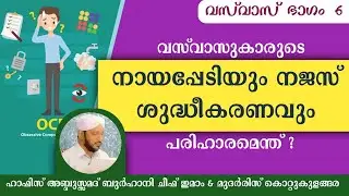 വസ് വാസുകാരുടെ                നായപ്പേടിയും നജസ് ശുദ്ധീകരണവും          പരിഹാരമെന്ത് ?