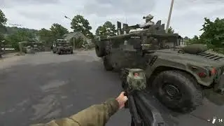 Arma Reforger Humvee Convoy