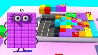 NUMBERBLOCKS PUZZLE GAME LEVEL 4 , CREATE NUMBERBLOCKS 80