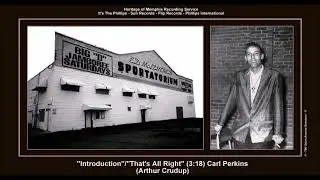 *(1956) Big D.  Jamboree ''Introduction''/''That's All Right'' Carl Perkins