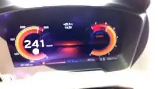 BMW i8 Speed Acceleration in Sport Mode 10 - 240 km/h on German Autobahn