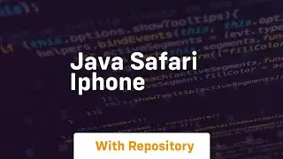 java safari iphone