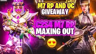 C2S4 ROYAL PASS MAXOUT M7 RP MAXOUT  RP AND UC GIVEAWAY ||HAWKEYE GAMING