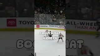 Massive NHL Check #nhl #hockey #icehockey #check #boom