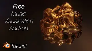 Blender Tutorial: Free Bubble Music Visualization Addon