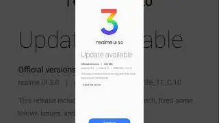 Realme Narzo 50 New Update