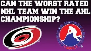 CAN THE WORST RATED NHL TEAM WIN THE AHL CHAMPIONSHIP? | NHL 17 | ARCADE REGIMENT