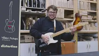 Telecaster pickups comparison - Fender amstd. vs. Tůma broadcaster PU
