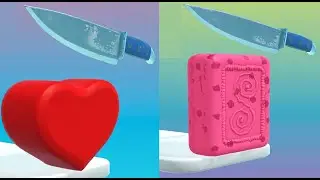 Soap Cutting ASMR! Very satisfying and relaxing ASMR slicing game