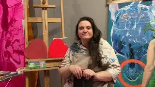 Art career year 2025 and new year intentions | artist Katrīna Tračuma in LV &hearts;️