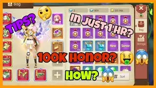TIPS: How to Farm fast HONOR 100K in just 1HR | Astral Fable