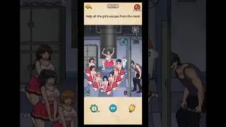 NIGHTMARE PUZZLES LEVEL 4 (help all the girls escape from the room) #games #horrorpuzzle