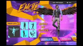Free fire new emote party event 😍 #todayevent #newevent #shorts #viral #ytshorts #trending