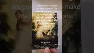 ✨️Wisdom✨️#angelcards #angelmessages #angeloraclecards