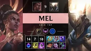 Mel Top vs Pantheon - EUW Master Patch 25.10