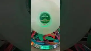 Literally spinning wax: 