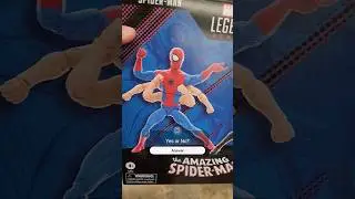 SPIDER-MAN Marvel Legends inside? #Walmart