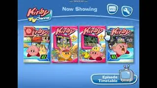 Kirby TV Channel (Europe Exclusive) Channel Showcase On Dolphin Emulator